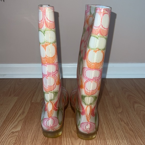 Coach Rainboots - Picture 4 of 5
